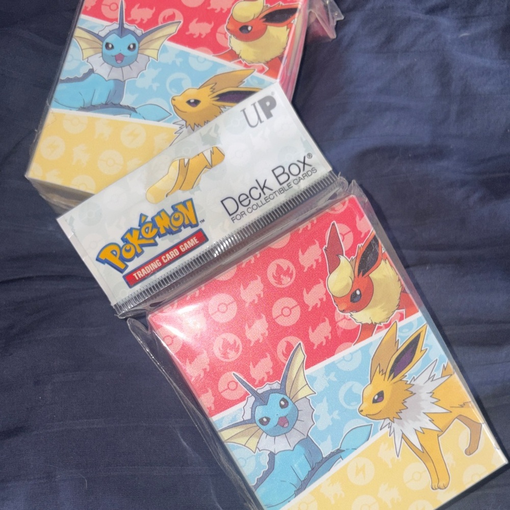 Pokemon Deck Box Set - Red, Blue, Yellow 2 boxes together - Picture 2 of 3